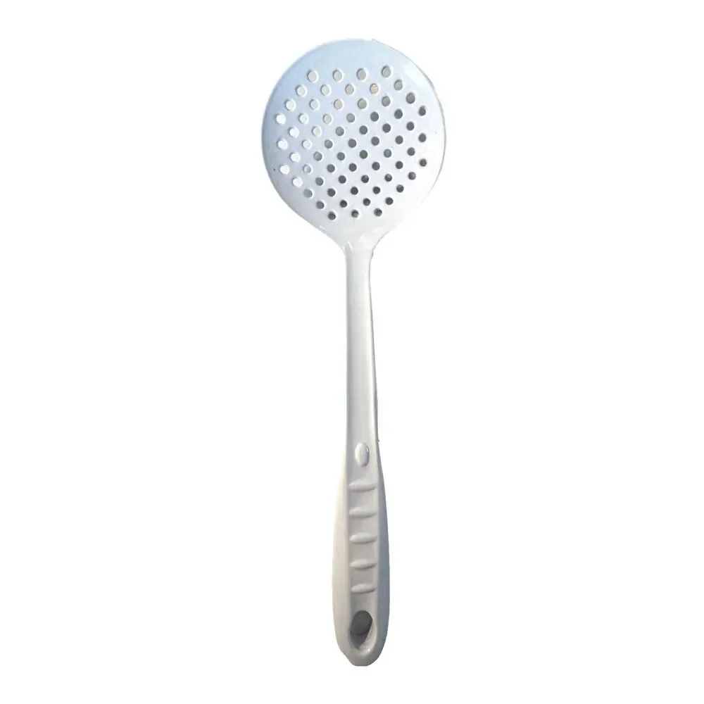 Melamine Tools Skimmer Slotted Spoon White‎ LS-22129